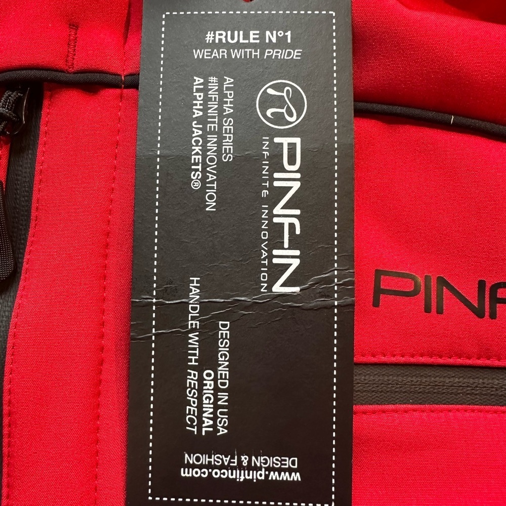 Red Women's Performance Jacket - Picture 4 of 9